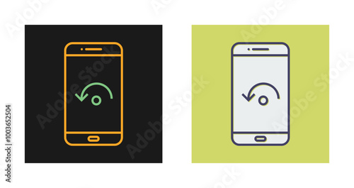 Restart Phone Vector Icon