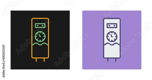 Water Heater Vector Icon
