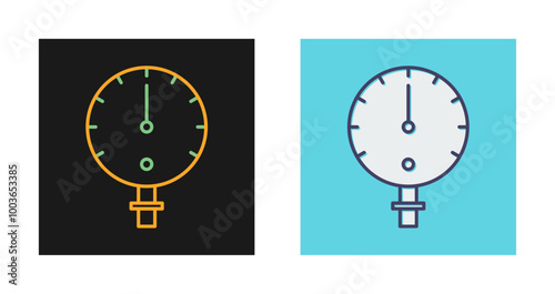 Manometer Vector Icon