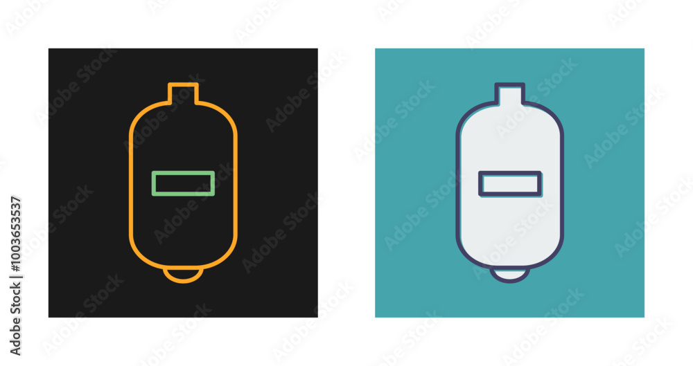 Expansion Tank Vector Icon