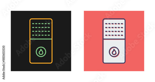 Gas Furnace Vector Icon