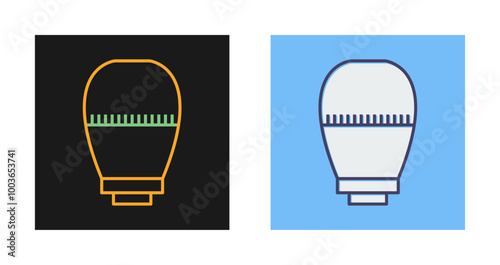 Thermostatic Head Vector Icon