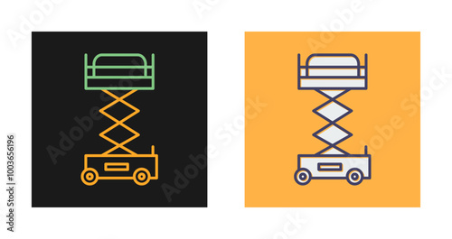 Lifter Crane Vector Icon