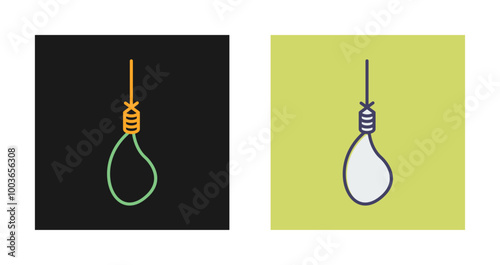 Noose Vector Icon