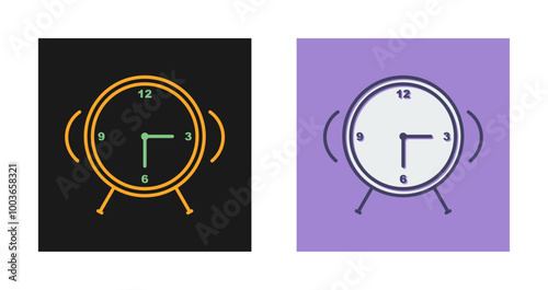 Alarm Clock Vector Icon