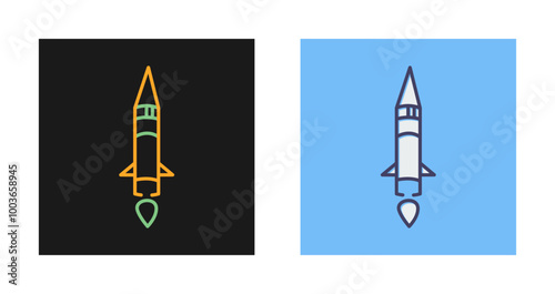 Missile Vector Icon