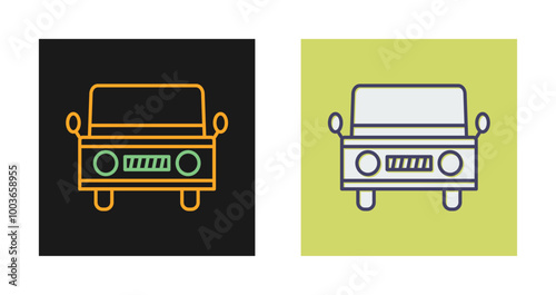 Jeep Vector Icon