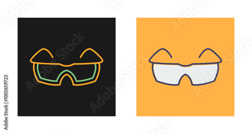 Goggles Vector Icon