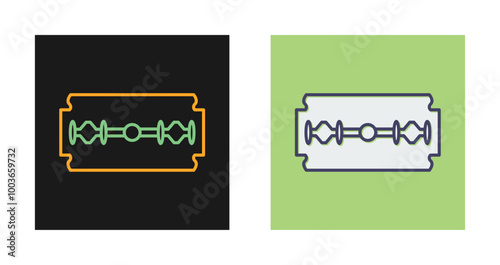 Razor Blade Vector Icon