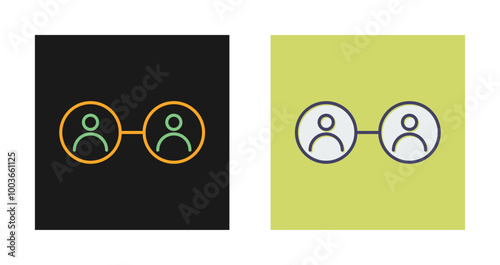 Social Circle Vector Icon