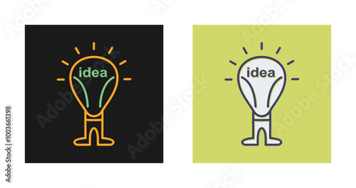 Brilliant Idea Vector Icon
