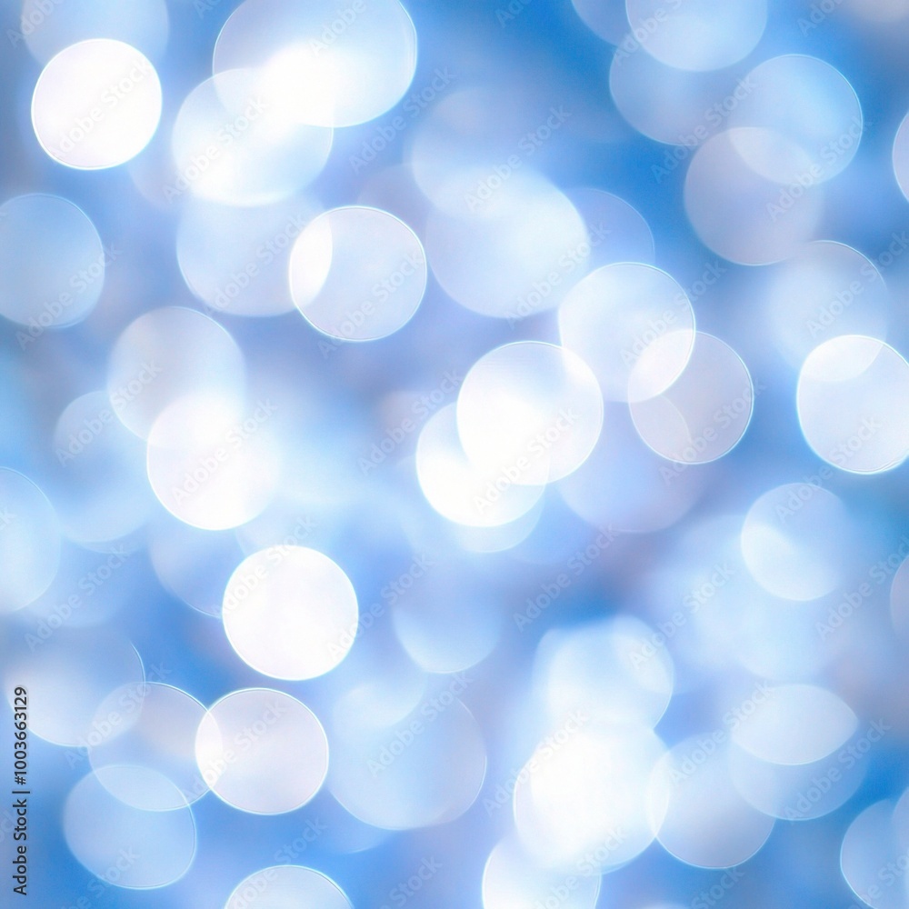 Soft Blue Bokeh Background with Gentle Light Effects Soft Blue Bokeh Background with Gentle Light Effects