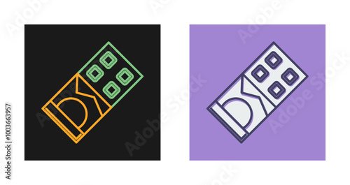 Chocolate Bar Vector Icon