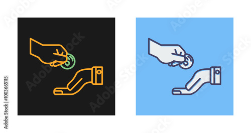 Donor Vector Icon