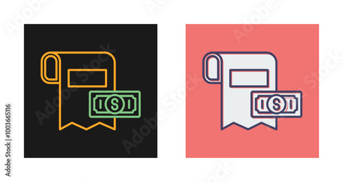 Bills Vector Icon