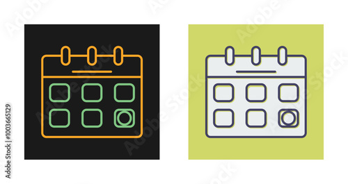 Calendar Vector Icon