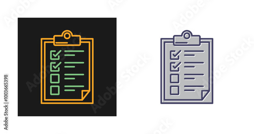 Checklist Vector Icon