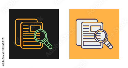 Research Vector Icon