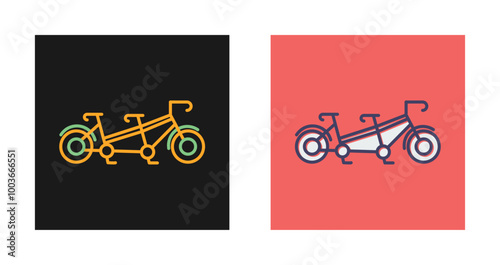 Tandem Vector Icon