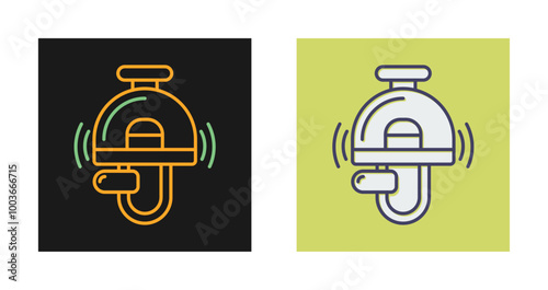 Cycle Bell Vector Icon