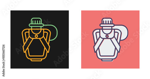 Canteen Vector Icon