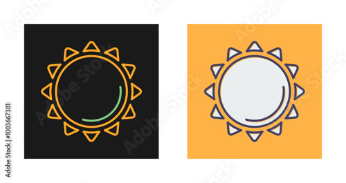 Sun Vector Icon