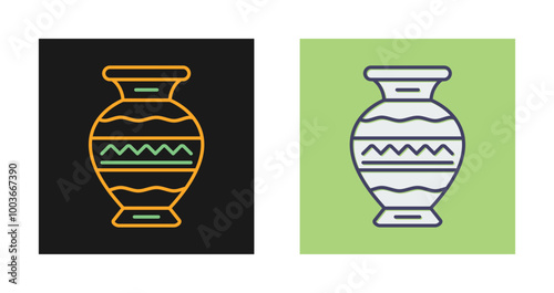 Vase Vector Icon