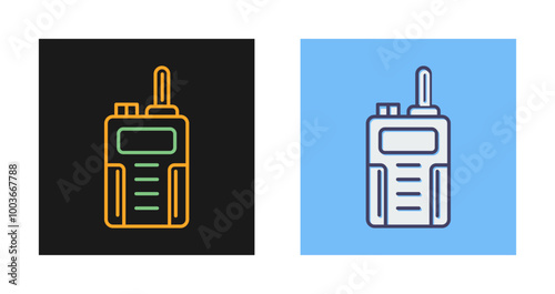 Walkie Talkie Vector Icon