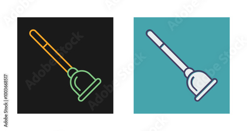 Plunger Vector Icon