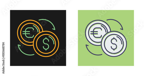Exchange Vector Icon