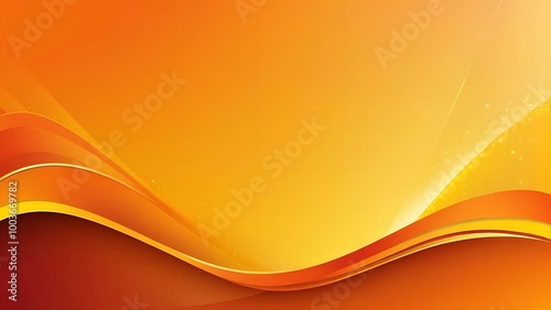 abstract orange wave background