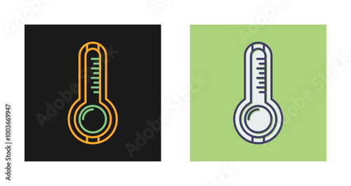 Thermometer Vector Icon