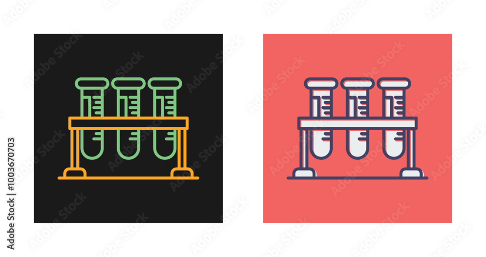 Test Tube Vector Icon Test Tube Vector Icon
