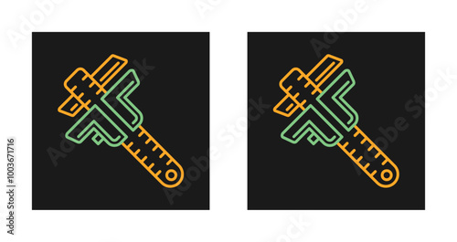 Caliper Vector Icon