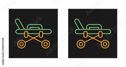 Stretcher Vector Icon