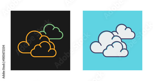 Cloudy Vector Icon
