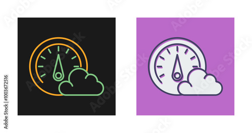 Barometer Vector Icon
