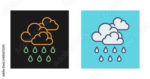 Monsoon Vector Icon