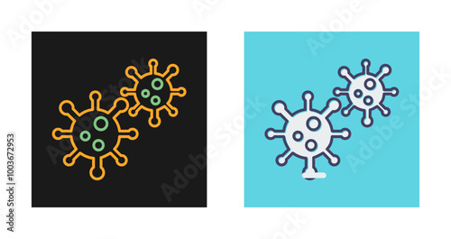 Covid virus Vector Icon