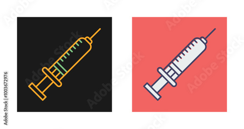 Syringe Vector Icon