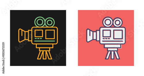 Video Camera Vector Icon