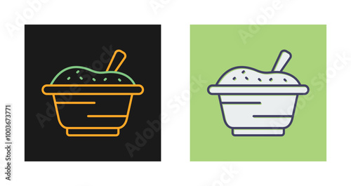 Sand Box Vector Icon