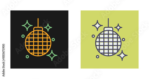 Disco Ball Vector Icon