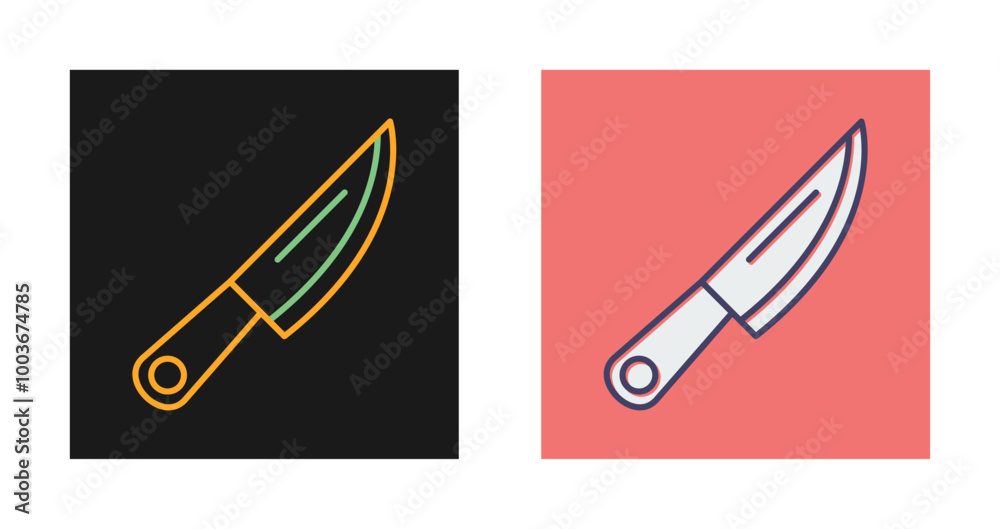 Knife Vector Icon Knife Vector Icon