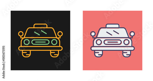 Taxi Vector Icon