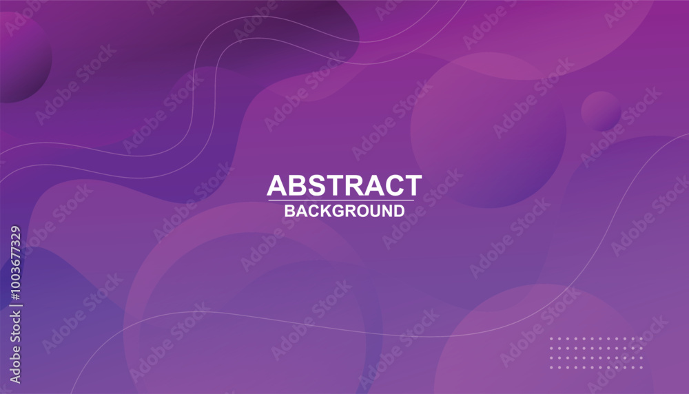 Purple violet abstract geometric shapes background. wave elements with fluid gradient shapes. dynamic shapes composition. vector illustration