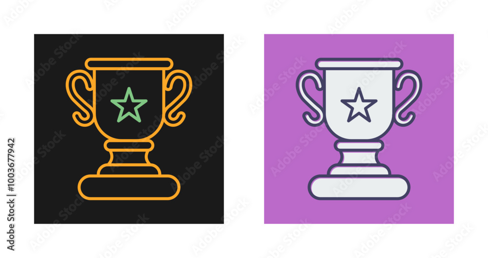 Trophy Vector Icon