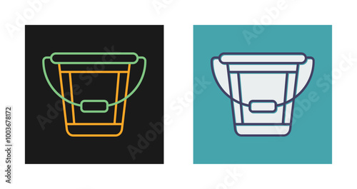 Bucket Vector Icon