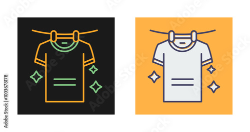 Drying Vector Icon