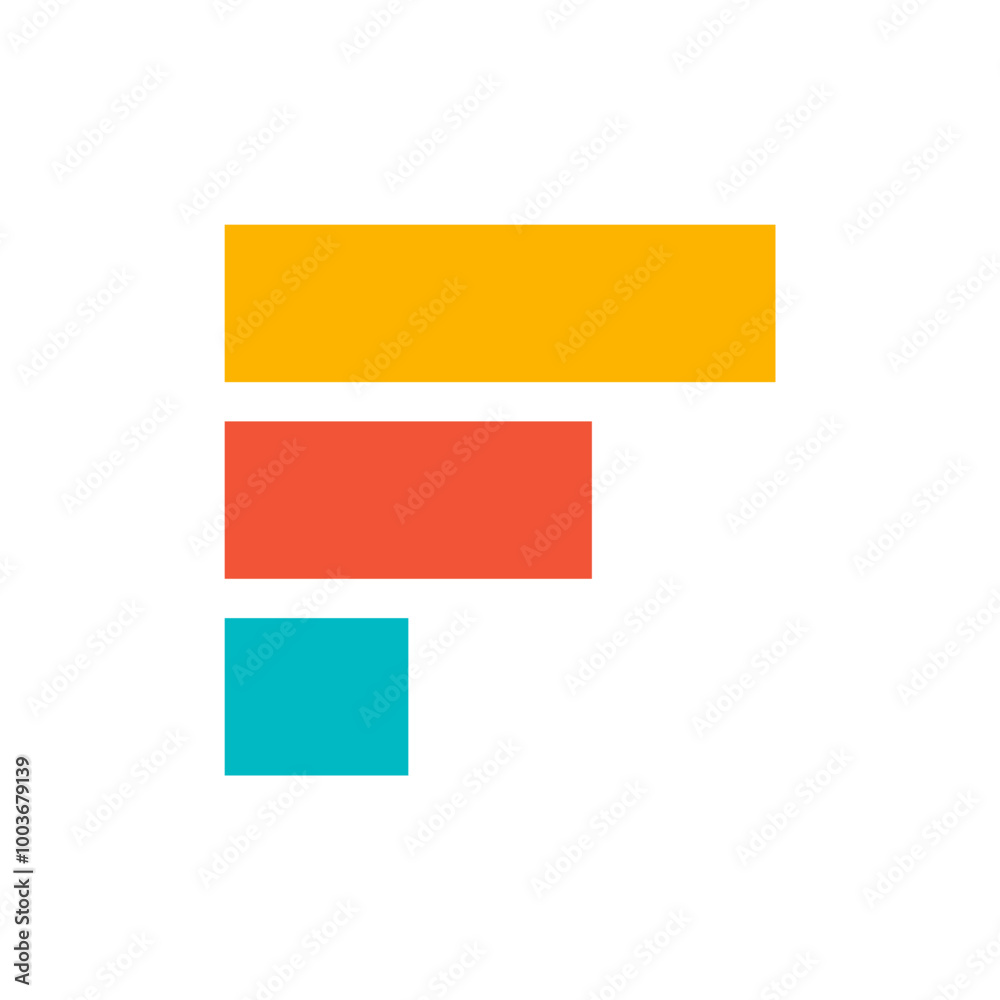 Letter F logo. Icon design. Template elements. Geometric abstract logos Letter F logo. Icon design. Template elements. Geometric abstract logos